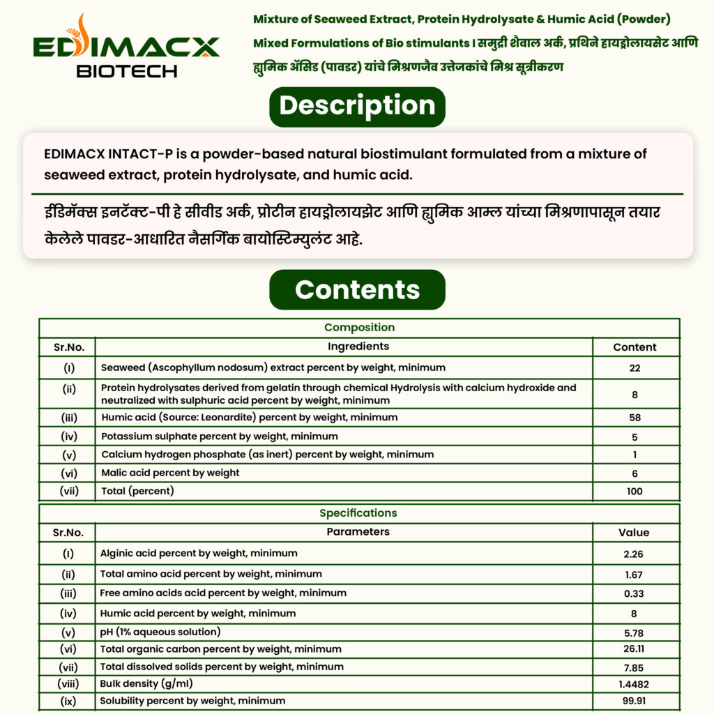 EDIMACX INTACT-P | ईडिमॅक्स इनटॅक्ट-पी