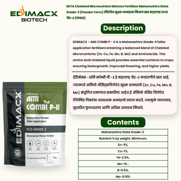 EDIMACX AMI COMBI P-II | ईडिमॅक्स AMI कॉम्बी P-II