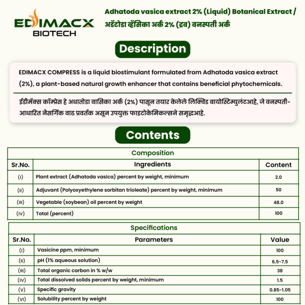 EDIMACX COMPRESS | ईडीमॅक्स कॉम्प्रेस